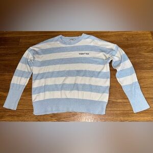 Vinyard Vines blue white striped sweater, size XS